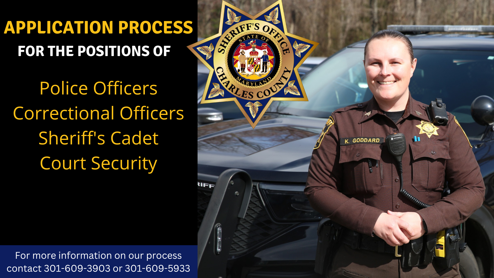 Application Process – Charles County Sheriff's Office